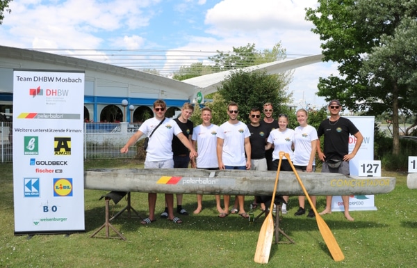 Betonkanuregatta DHBW Mosbach duale Studenten