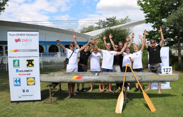 Betonkanuregatta DHBW Mosbach duale Studenten