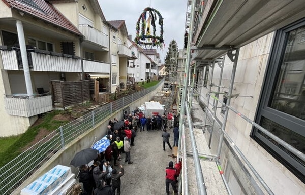 Projektentwicklung HZF Bretzfeld Richtfest