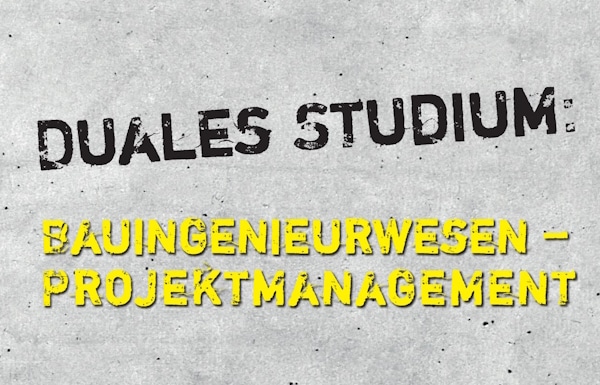 Duales Studium DHBW Bauingenieurwesen