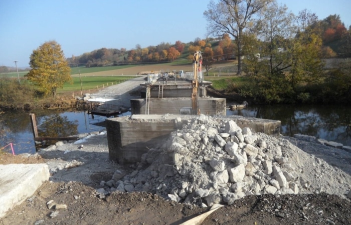 Ingenieurbau Kocherbrücke Kochersteinsfeld