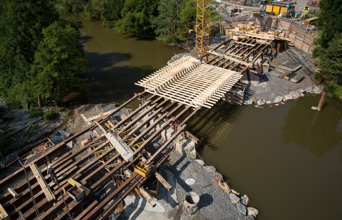 Ingenieurbau Kocherbrücke Kochersteinsfeld