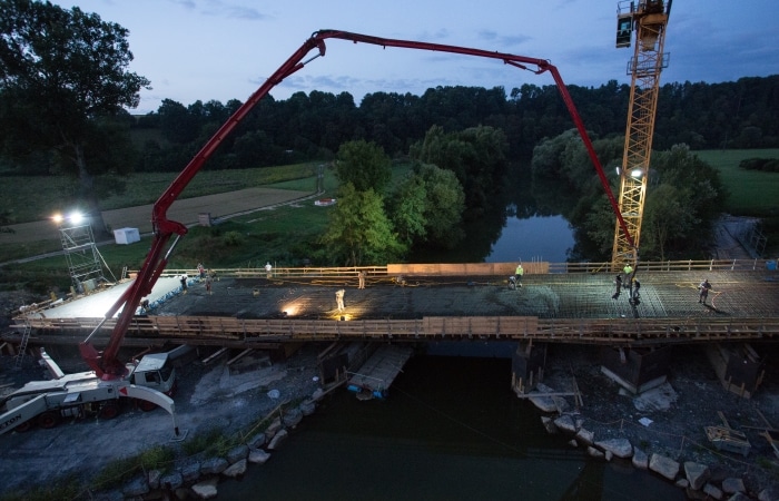 Ingenieurbau Kocherbrücke Kochersteinsfeld