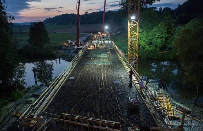 Ingenieurbau Kocherbrücke Kochersteinsfeld