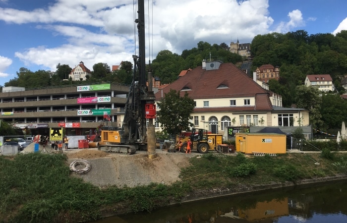 Ingenieurbau Radbrücke Tübingen