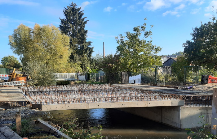 Ingenieurbau Brücke Sinsheim-Reihen