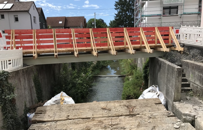 Ingenieurbau Straßenüberführung Schwaigern