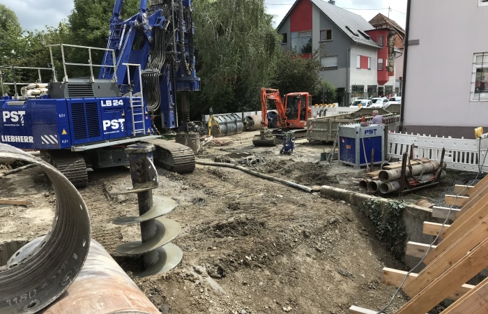 Ingenieurbau Straßenüberführung Schwaigern