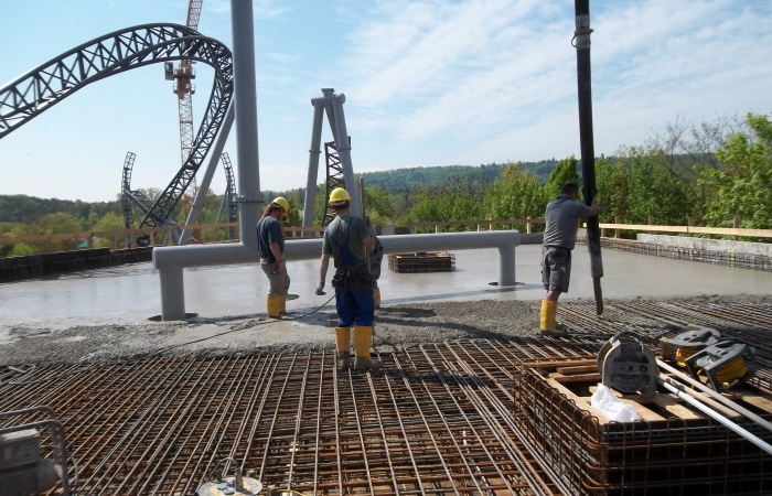 Ingenieurbau Tripsdrill Karacho Stahlachterbahn