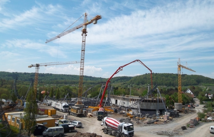 Ingenieurbau Tripsdrill Karacho Stahlachterbahn