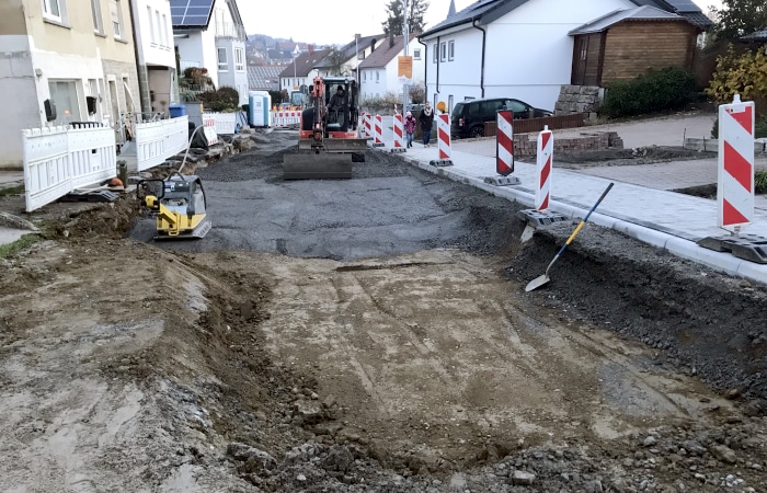 Straßensanierung Bad Rappenau