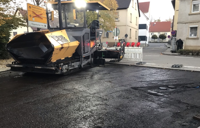 Straßensanierung Bad Rappenau