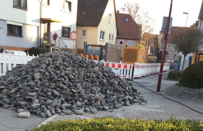 Straßensanierung Bad Rappenau