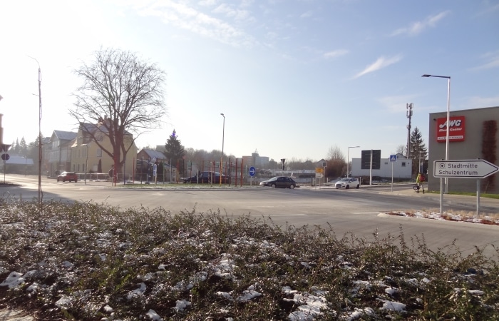 Tief- und Straßenbau Kreisverkehr Brackenheim