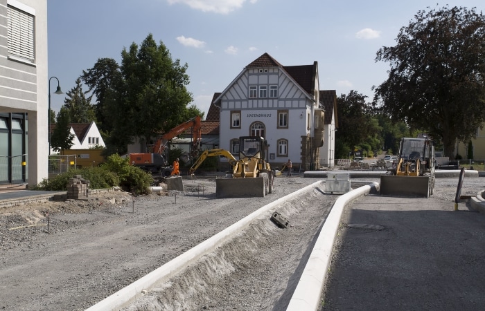 Tief- und Straßenbau Kreisverkehr Brackenheim