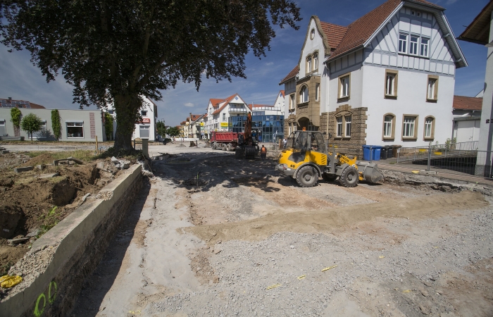 Tief- und Straßenbau Kreisverkehr Brackenheim