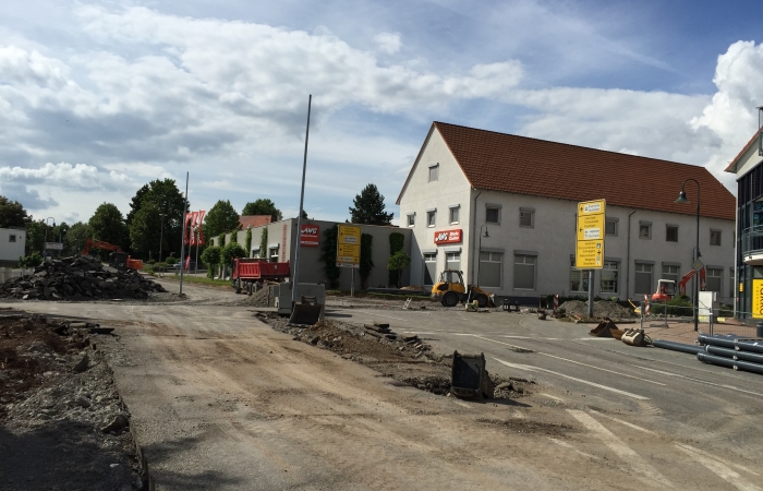 Tief- und Straßenbau Kreisverkehr Brackenheim
