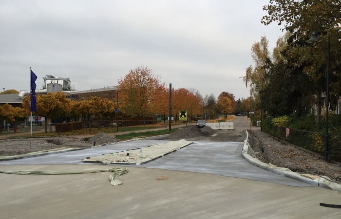 Tief- und Straßenbau Kreisverkehr Brackenheim