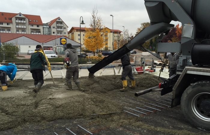 Tief- und Straßenbau Kreisverkehr Brackenheim