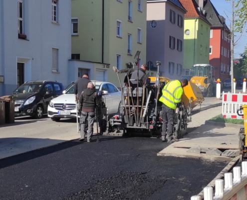 Straßensanierung Ludwigsburg