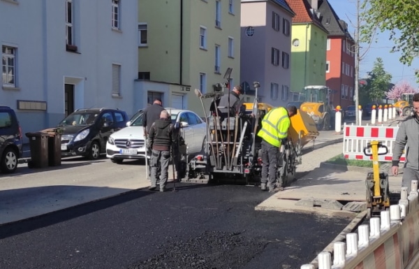 Straßensanierung Ludwigsburg