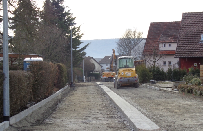 Straßensanierung in Neuenstein