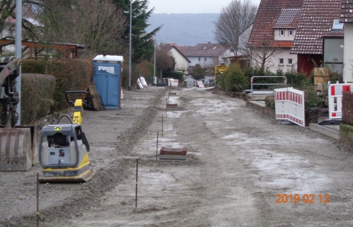 Straßensanierung in Neuenstein