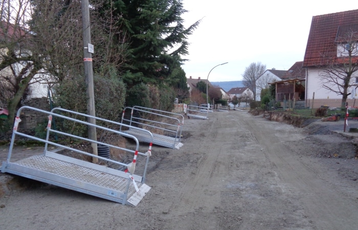 Straßensanierung in Neuenstein