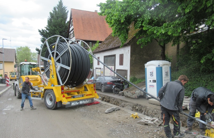 Straßensanierung Klingenberg