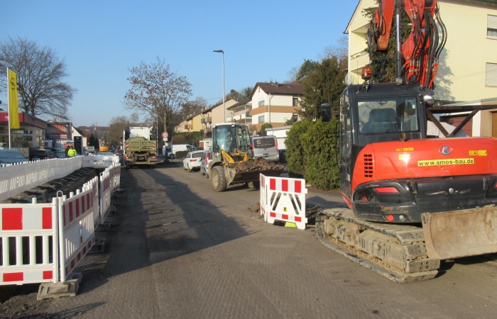 Straßensanierung Klingenberg