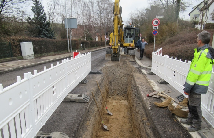 Straßensanierung Klingenberg