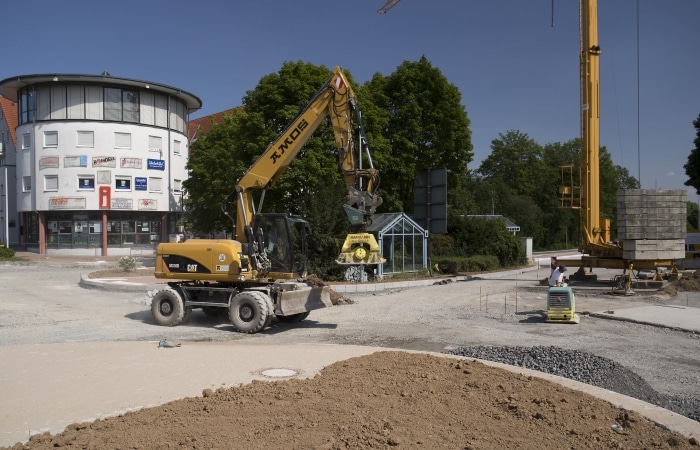 Tief- und Straßenbau Kreisverkehr Brackenheim