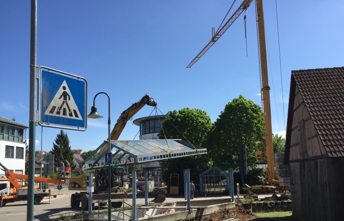 Tief- und Straßenbau Kreisverkehr Brackenheim