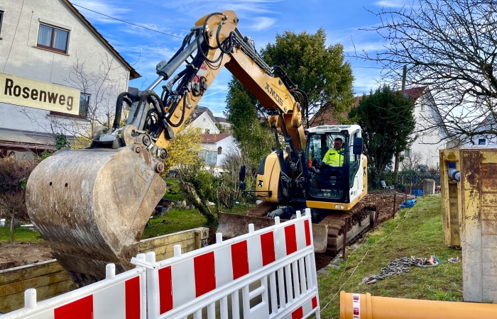 Straßensanierung Steinheim an der Murr