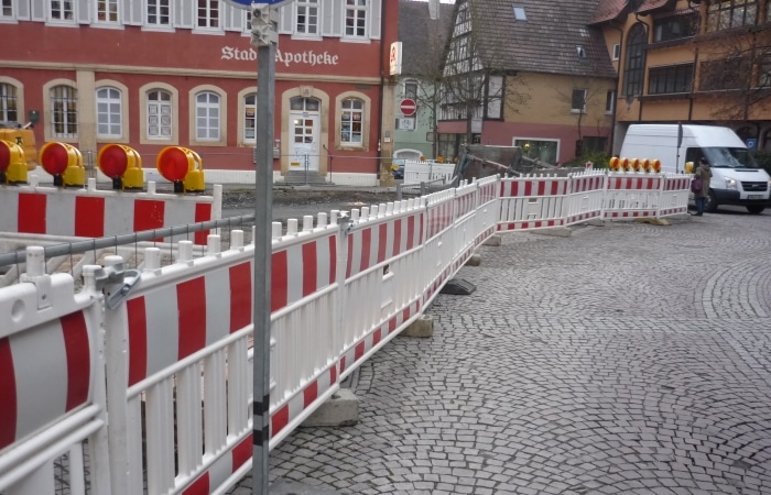 Tief- und Straßenbau Innenstadtsanierung Bönnigheim