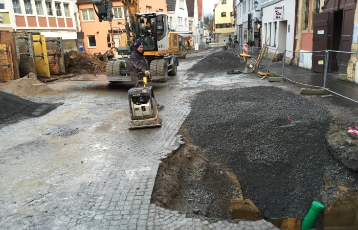 Tief- und Straßenbau Innenstadtsanierung Bönnigheim