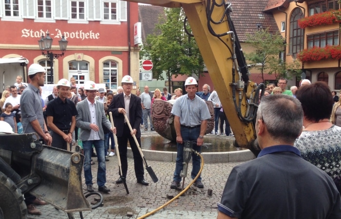 Tief- und Straßenbau Innenstadtsanierung Bönnigheim