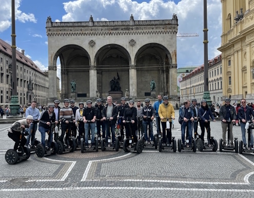 AMOS Studienfahrt München Segwaytour