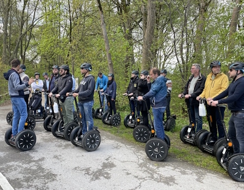 AMOS Studienfahrt München Segwaytour