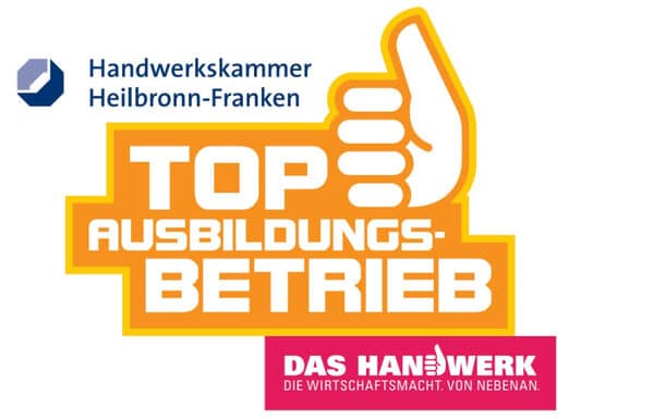 Ausbildungssiegel Top Ausbildungsbetrieb