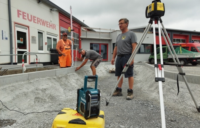 Außenanlagen Feuerwehrmagazin Cleebronn