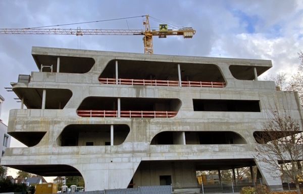 Fertigstellung Hochbau Augenzentrum Heilbronn