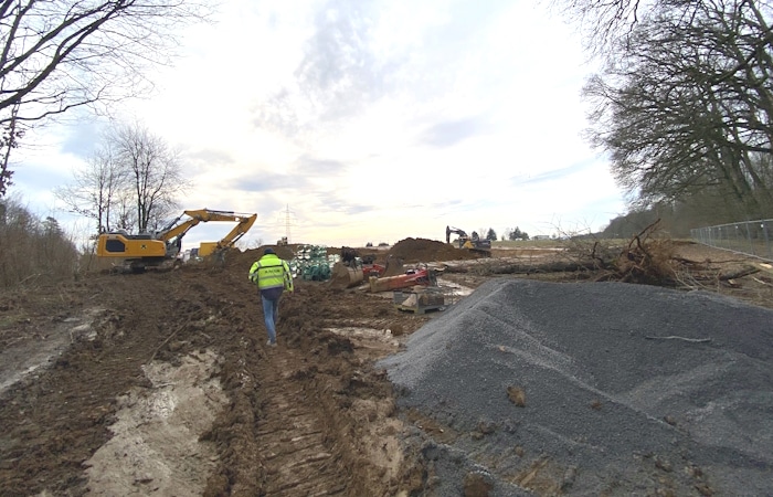 Neubau Trinkwasser-Hochbehälter Zentral Hüffenhardt-Kälbertshausen