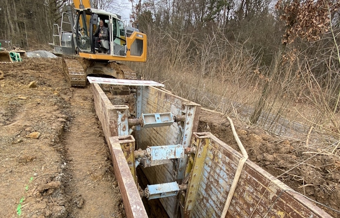 Neubau Trinkwasser-Hochbehälter Zentral Hüffenhardt-Kälbertshausen