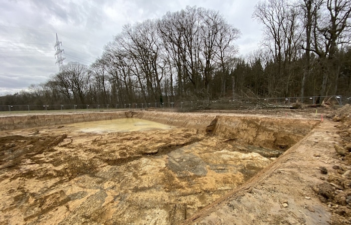 Neubau Trinkwasser-Hochbehälter Zentral Hüffenhardt-Kälbertshausen