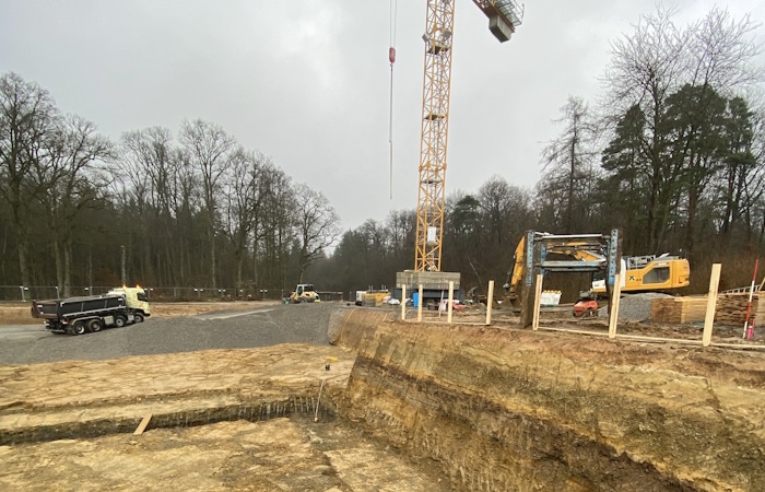 Neubau Trinkwasser-Hochbehälter Zentral Hüffenhardt-Kälbertshausen