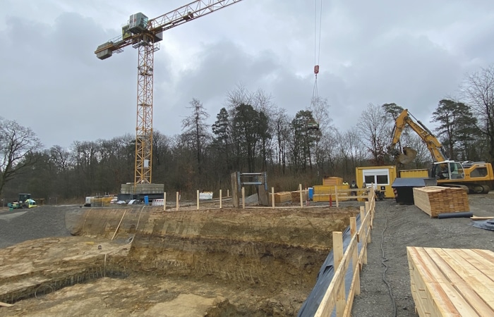 Neubau Trinkwasser-Hochbehälter Zentral Hüffenhardt-Kälbertshausen