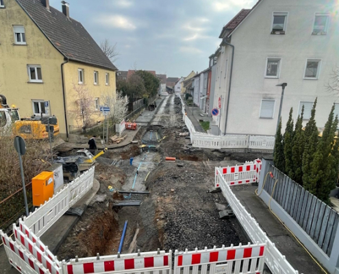Straßensanierung Hölderlinstraße Lauffen a.N.