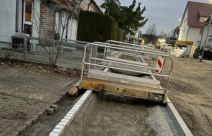 Straßensanierung Besigheim