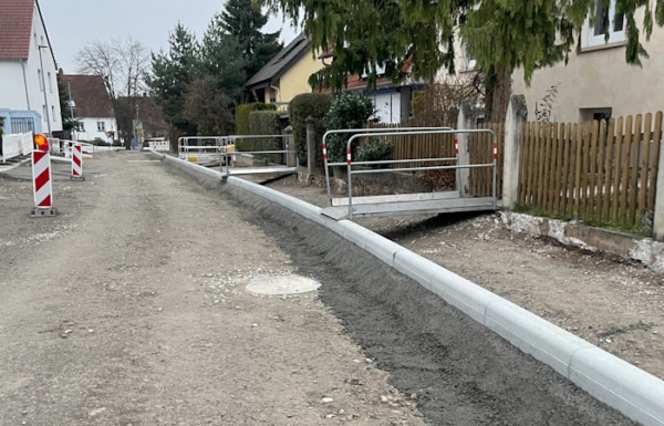 Straßensanierung Besigheim